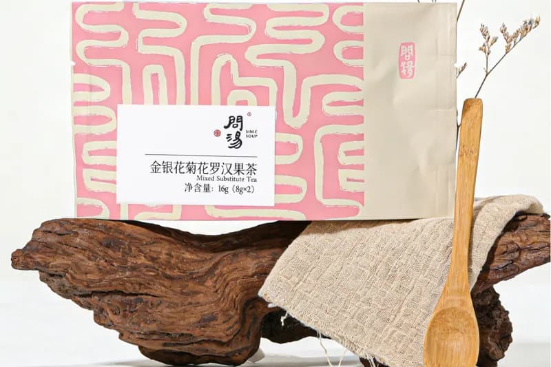 金银花菊花罗汉果茶